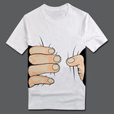 3D Grabber T-Shirt - seasonBlack
