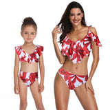Mother and Daughter Swimsuit Set - Hot 2019 Designs - seasonBlack