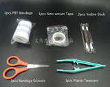 Mini First Aid Survival Kit - 11 Pieces Set - seasonBlack