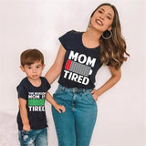 Mommy & Me Matching Tee - Battery Charge Status