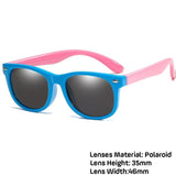 Kids Polarized Sunglasses - UV400 - Unisex Goggle - seasonBlack