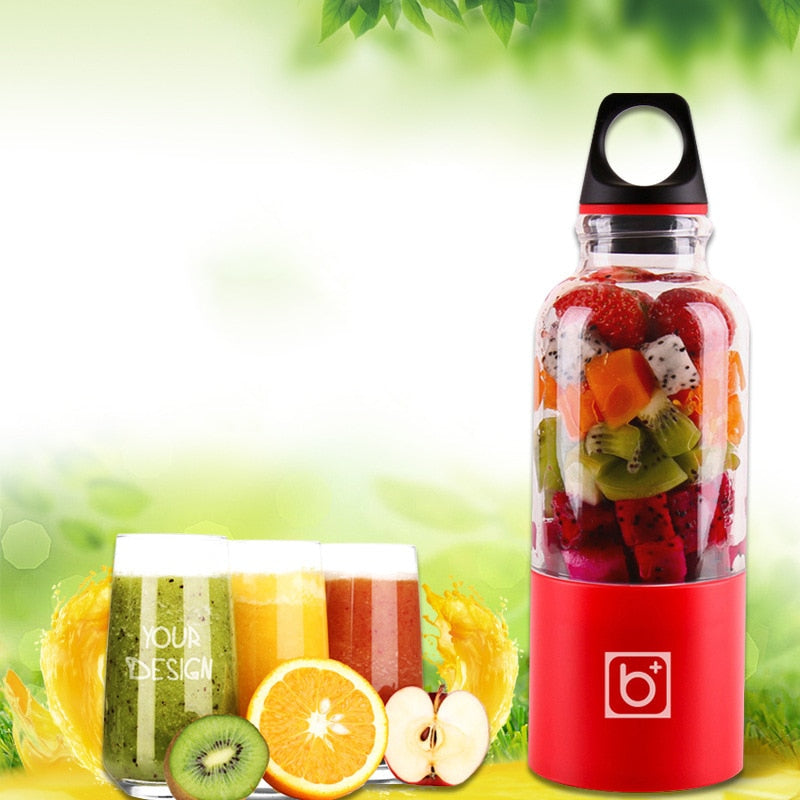 Portable Juicer Water Bottle