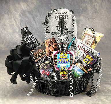 Over the Hill Birthday Gift Basket