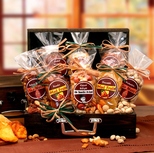 Premium Gourmet Fruit & Nuts Gift Chest