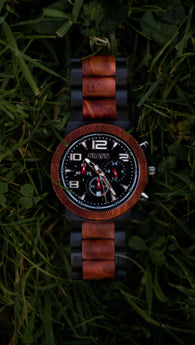 Slan - Men's Designed Wooden Watch