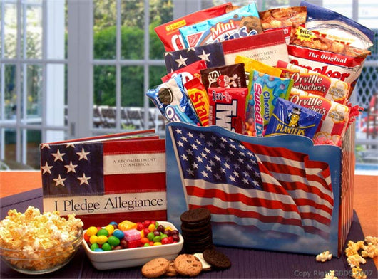 America The Beautiful Snack Gift Box