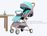 Lightweight Luxury Baby Stroller - 5.4kg - seasonBlack