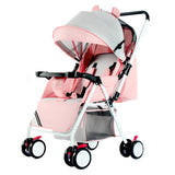 New Ultralight Travel Stroller - 4.4 Kgs - 5 Free Gifts - seasonBlack