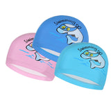 Kids Swimming Cap - PU coated - Unisex - seasonBlack