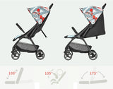 Fashinable Lightweight Travel Stroller - 6.3Kgs - seasonBlack