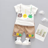 Baby Boy's We Are Family T-Shirt & Short Set
