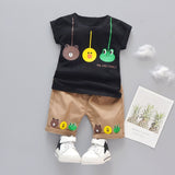 Baby Boy's We Are Family T-Shirt & Short Set