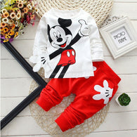 Newborn's Mickey Mouse 2pcs Outfit