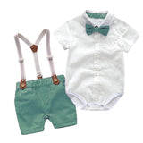 Baby Boy Gentleman Summer Clothes