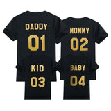  Dad-Mum-Baby-T-shirts-Outerwear-Number 
