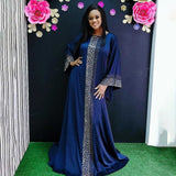 Silk Wasie Abaya - African Style