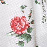 red_floral dress_waistband_fabric