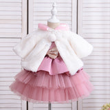 Girl's Tiered Toddler Fashion Party Children Dress