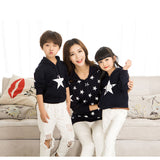 2 Colors Sweater Matching Family Clothing