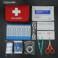 Mini First Aid Survival Kit - 11 Pieces Set - seasonBlack