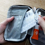 First Aid Emergency Bag - Medicine/Pill/Survival kits Organizer - seasonBlack