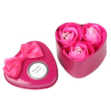 3pcs Rose Petals Scented Bath Soap - Valentines Day Gift - seasonBlack