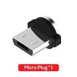 LED Magnetic Cable Charger & Micro USB - seasonBlack