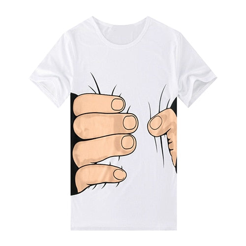 3D Grabber T-Shirt - seasonBlack